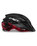 MET Cycling helmet - VELENO - black/red