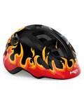 MET Cycling helmet - HOORAY - black/red