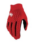 100% SPEEDLAB Cycling long-finger gloves - GEOMATIC - red