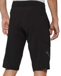 100% SPEEDLAB Cycling shorts without bib - RIDECAMP - black