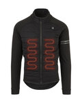 AGU Cycling thermal jacket - DEEP WINTER HEATED - black