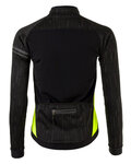 AGU Cycling thermal jacket - ESSENTIAL HIVIS LADY - black/yellow