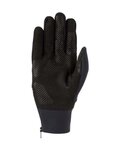 AGU Cycling long-finger gloves - NEOPRENE LIGHT+ZIP - black