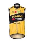 AGU Cycling gilet - JUMBO-VISMA 2022 - yellow/black