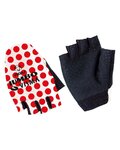 AGU Cycling fingerless gloves - JUMBO-VISMA 2022 - red/white