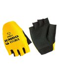 AGU Cycling fingerless gloves - JUMBO-VISMA 2022 - yellow
