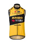 AGU Cycling gilet - JUMBO-VISMA 2023 - black/yellow
