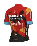 ALÉ Cycling short sleeve jersey - BAHRAIN VICTORIOUS 2023 - blue/red/white/black