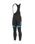 ALÉ Cycling long bib trousers - BAHRAIN VICTORIOUS 2023 - black