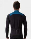 ALÉ Cycling thermal jacket - FONDO 2.0 SOLID - blue/black