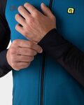 ALÉ Cycling thermal jacket - FONDO 2.0 SOLID - blue/black