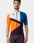 ALÉ Cycling short sleeve jersey - NEXT - orange/blue/black/white
