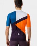 ALÉ Cycling short sleeve jersey - NEXT - orange/blue/black/white
