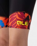 ALÉ Cycling overal - PR-E ESOTIKA LADY - red/black/orange/blue