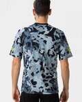 ALÉ Cycling short sleeve jersey - CORNER OFF ROAD - grey/black