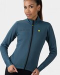 ALÉ Cycling thermal jacket - FONDO PLUS PRAGMA - green