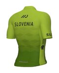 ALÉ Cycling short sleeve jersey - SLOVENIA NATIONAL 23 - green