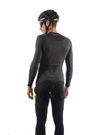 ALÉ Cycling long sleeve t-shirt - S1 FALL LONG - grey