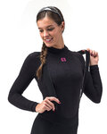 ALÉ Cycling long sleeve t-shirt - SEAMLESS WOOL LADY - grey