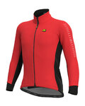 ALÉ Cycling thermal jacket - FONDO WINTER - black/red