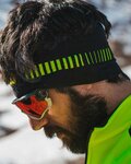 ALÉ Cycling headband - STRADA  - black/yellow