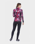 ALÉ Cycling winter long sleeve jersey - AMAZZONIA LADY WNT - black/pink