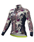 ALÉ Cycling winter set - AMAZZONIA LADY WNT - blue/black/purple
