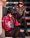 ALÉ Cycling winter long sleeve jersey - PR-R CITY LADY WNT - bordeaux
