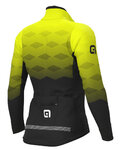 ALÉ Cycling thermal jacket - PR-R MAGNITUDE - yellow/black