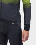 ALÉ Cycling thermal jacket - PR-R MAGNITUDE - yellow/black