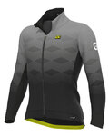ALÉ Cycling thermal jacket - PR-R MAGNITUDE - grey/black