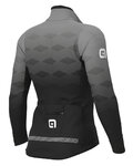 ALÉ Cycling thermal jacket - PR-R MAGNITUDE - grey/black