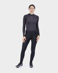 ALÉ Cycling long trousers withot bib - ESSENTIAL LADY WNT - black