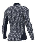 ALÉ Cycling long sleeve t-shirt - INTIMO CUBES - blue