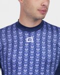 ALÉ Cycling long sleeve t-shirt - INTIMO CUBES - blue