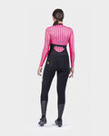 ALÉ Cycling long sleeve t-shirt - INTIMO CUBES LADY - pink