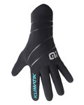 ALÉ Cycling long-finger gloves - NEOPRENE PLUS - black