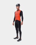 ALÉ Cycling gilet - R-EV1 CLIMA PROTECTION 2.0 THERMO - orange