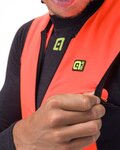 ALÉ Cycling gilet - R-EV1 CLIMA PROTECTION 2.0 THERMO - orange