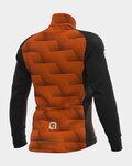 ALÉ Cycling winter set with jacket - SHARP + WINTER - black/orange