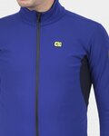 ALÉ Cycling thermal jacket - R-EV1 FUTURE WARM - blue