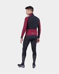 ALÉ Cycling thermal jacket - R-EV1 FUTURE WARM - red/black