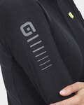 ALÉ Cycling winter long sleeve jersey - R-EV1 WARM RACE - black