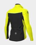 ALÉ Cycling rain jacket - KLIMATIK K-TORNADO - black/yellow