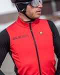 ALÉ Cycling thermal jacket - FONDO 2.0 PRAGMA - red