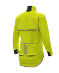 ALÉ Cycling rain jacket - EXTREME - yellow