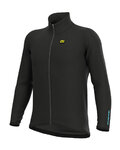 ALÉ Cycling rain jacket - RACING - black