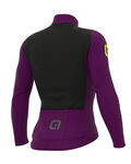 ALÉ Cycling summer long sleeve jersey - WARM AIR SUMMER - purple
