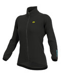 ALÉ Cycling rain jacket - RACING LADY  - black