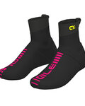 ALÉ Cycling shoe covers - AERO  - pink/black